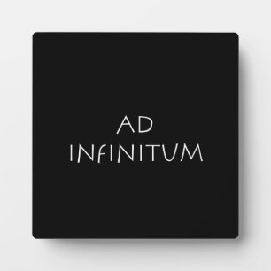 Ad infinitum fotoplatte