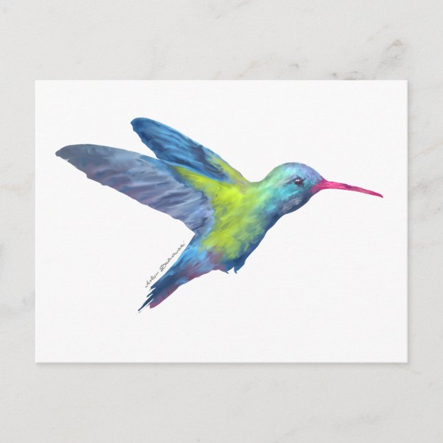 AD Kolibri Postkarte (Vorderseite)
