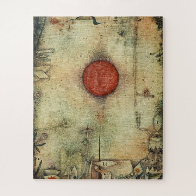 Ad Marginem von Paul Klee, Abstrakt Art (Vertikal)