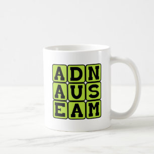 Ad Nauseam, Bis zum Erbrechen Lateinischer Ausdruc Kaffeetasse
