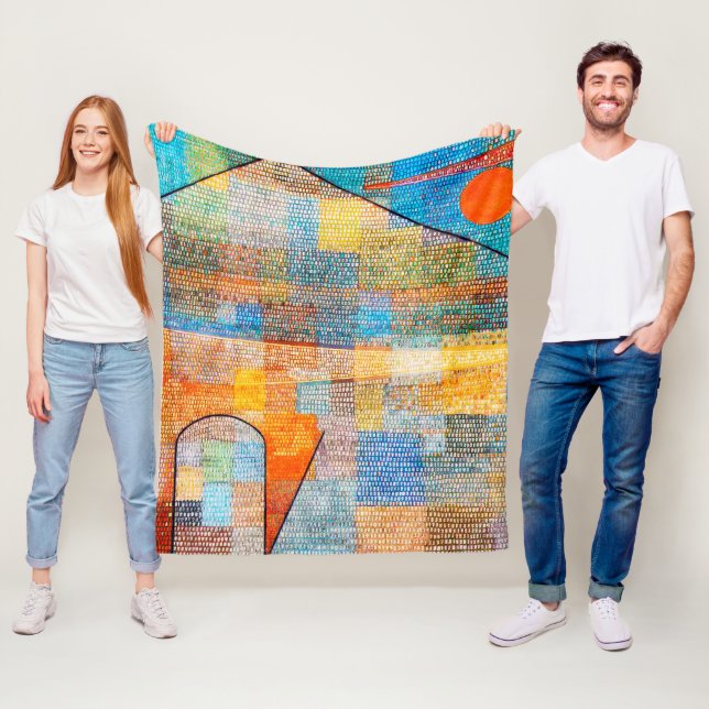 Ad Parnassum, Paul Klee Fleecedecke (Beispiel)