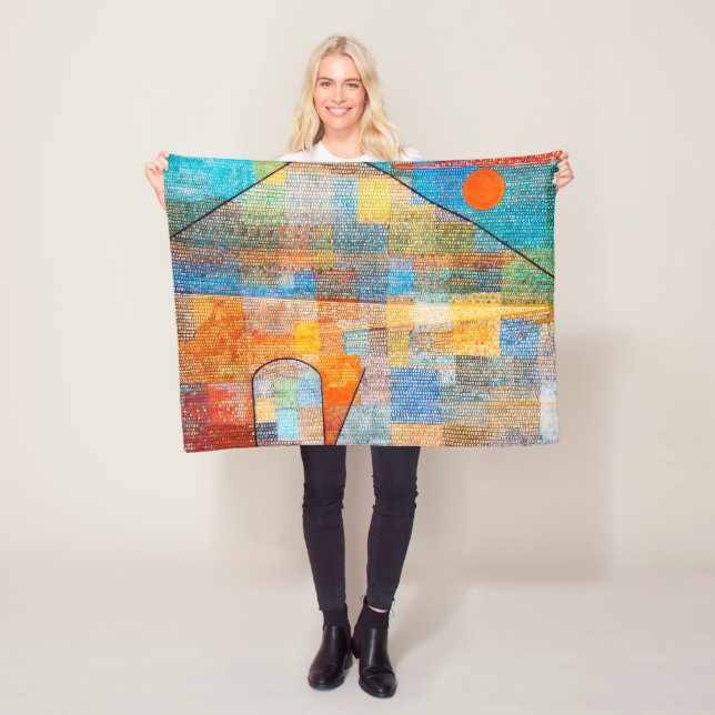 Ad Parnassum, Paul Klee Fleecedecke (Beispiel)
