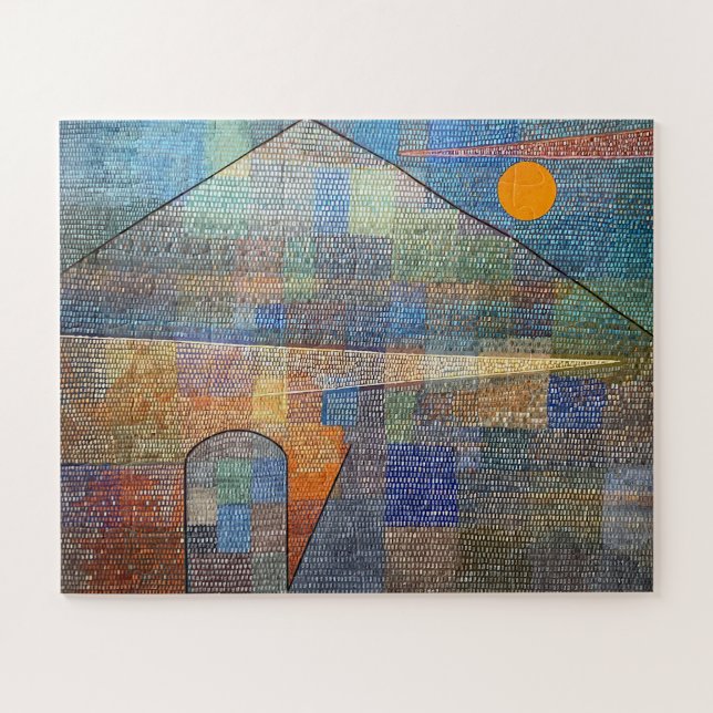 Ad Parnassum von Paul Klee, Abstrakte Kunst (Horizontal)