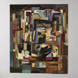 Ad Reinhardt Collage - Synthetischer Kubismus Von  Poster