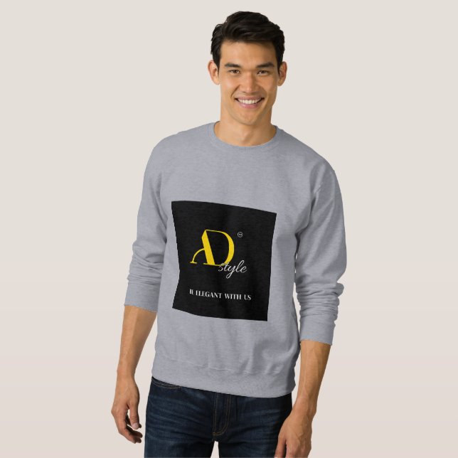 AD Style – Seien Sie elegant mit uns | Mode Statem Sweatshirt (Vorne ganz)
