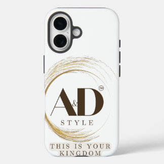 "AD Style – This Is Your Kingdom" Premium Design iPhone 16 Hülle