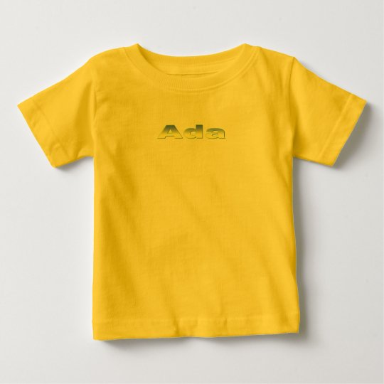Ada-Baby-Geldstrafe-Jersey-T - Shirt