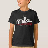 Ada Cougar Band Classic Black Youth T-shirt