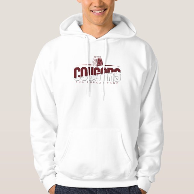 Ada Cougar Band Men Classic Hooded Sweatshirt (Vorderseite)