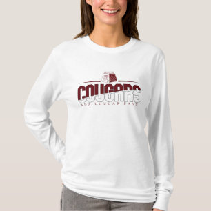 Ada Cougar Band Tshirt à manches longues blanc