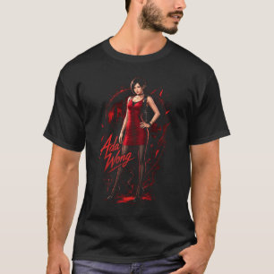 Ada Horror Wong Art 24   Basic Dark T-Shirt