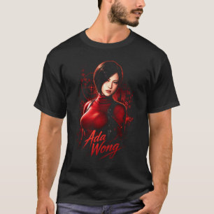 Ada Horror Wong Art 57   Basic Dark T-Shirt