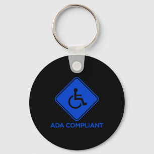 ADA-konforme Mit Behinderung Barrierefreiheit Schlüsselanhänger