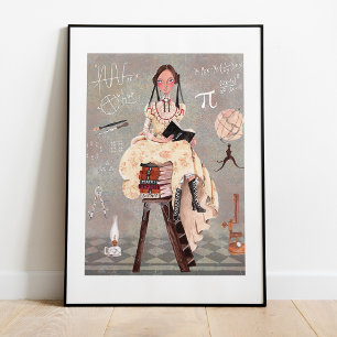 Ada Lovelace Abschluss Poster