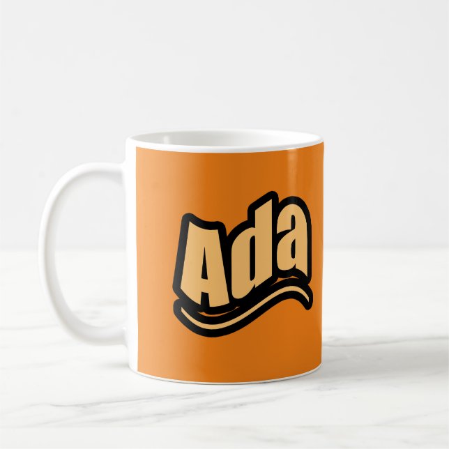 Ada name für Ada Kaffeetasse (Links)