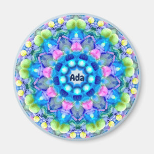 ADA ~ Personalisiertes Ostermuster Fraktal ~ Magne Magnet