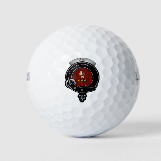 Adair Clan Abzeichen Golf Balls Golfball (Vorderseite)