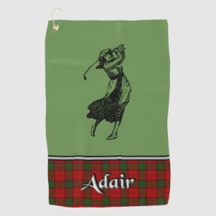 Adair Tartan Golf Towel Ihre Golfhandtuch