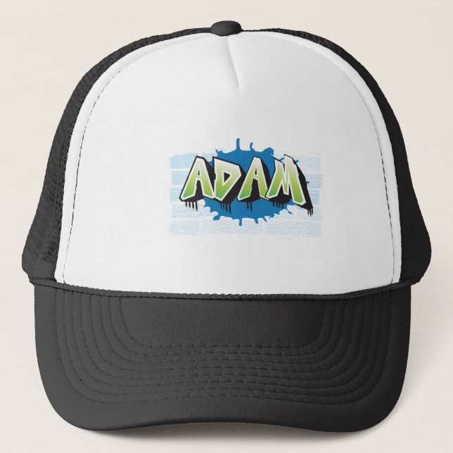 adam.ai truckerkappe (Vorderseite)