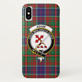 Adam Ancient Scottish Clan Tartan Phone Case
