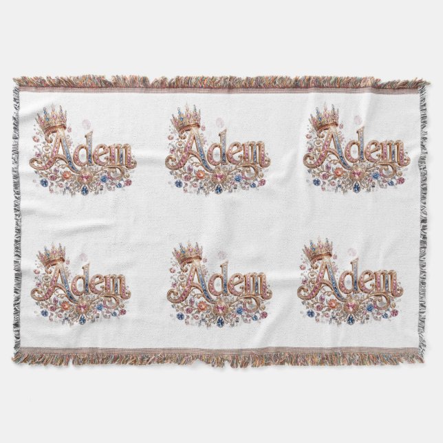 Adam Crown Cozy Throwdecke Decke (Vorderseite)