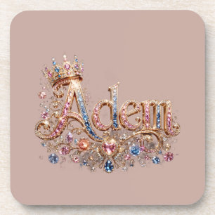 Adam Crown Sparkle-Tasche Getränkeuntersetzer