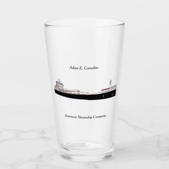 Adam E. Cornelius glass Glas (Vorderseite)