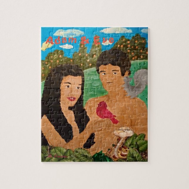 Adam et Eve Puzzle (Vertical)