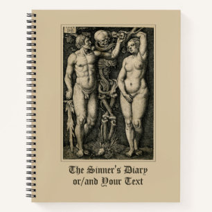 Adam & Eve Sinner Notizbuch