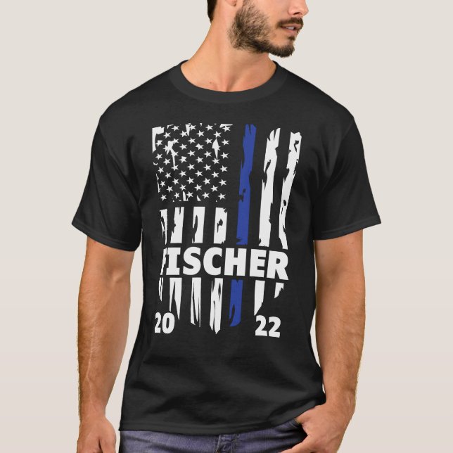 Adam Fischer für Gouverneur T-Shirt (Vorderseite)
