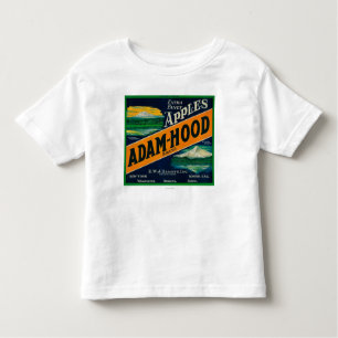 Adam-Haube Apple-Kiste LabelHood Fluss ODER Kleinkind T-shirt