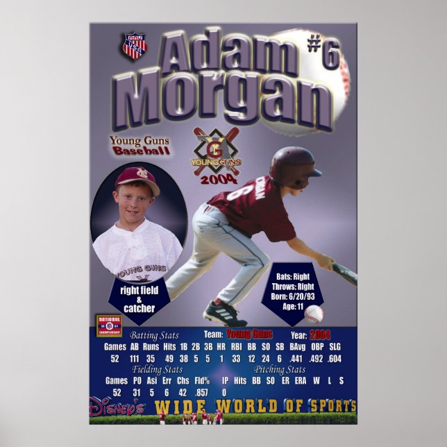 Adam Morgan Poster (Vorne)