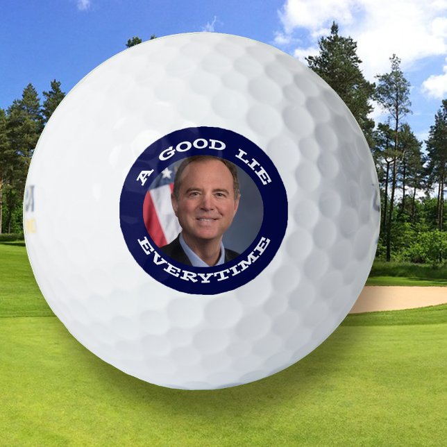 Adam Schiff Good Lie Golfball (Von Creator hochgeladen)