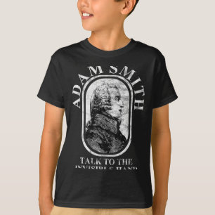 Adam Smith Professor Unsichtbare Hand Wirtschaft G T-Shirt