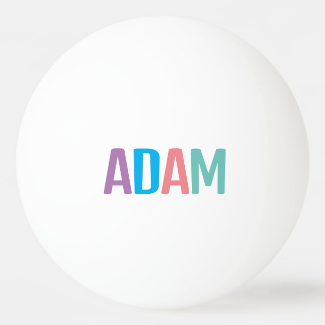 Adam Tischtennisball (Vorderseite)