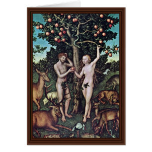 Adam und Eva von Cranach D. Ä. Lucas (beste Qualit
