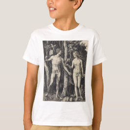 Adam und Eve Gravur von Albrecht Durer T-Shirt