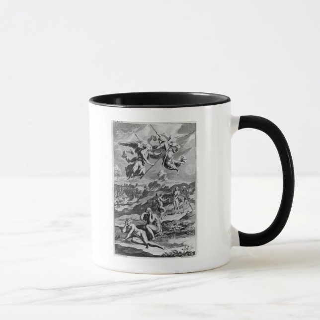 Adam und Eve nach dem Fall Tasse (Rechts)