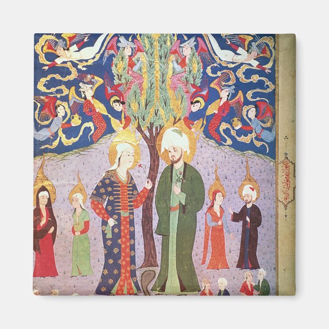 Adam und Eve und ihre dreizehn Siege Magnet (Vorne)