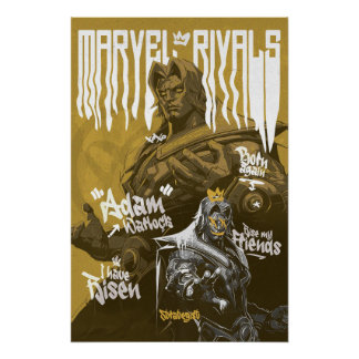 Adam Warlock – Marvel Rivals Fanart Poster