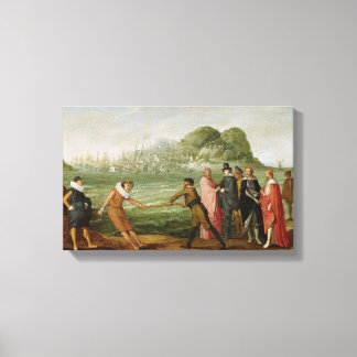 Adam willaerts | Zazzle_Growshop. Leinwanddruck
