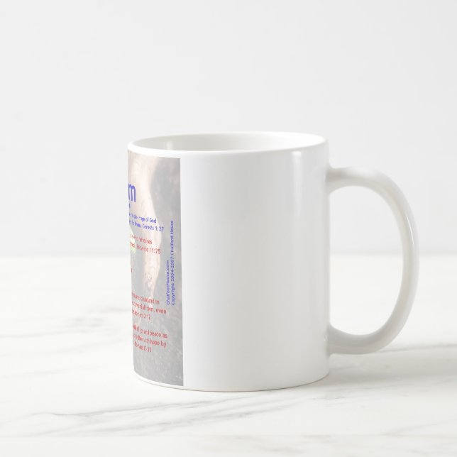 AdamAcrostic Kaffeetasse (Rechts)