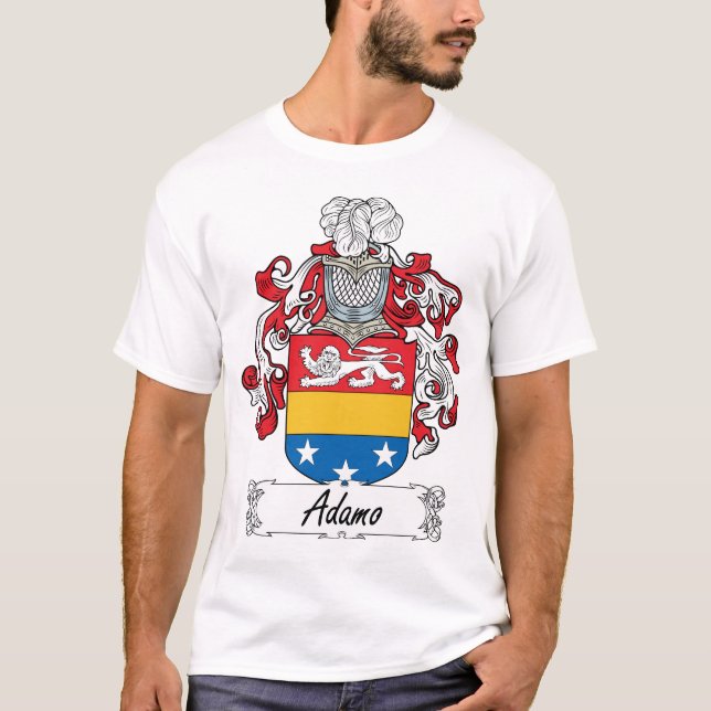Adamo Familienwappen T-Shirt (Vorderseite)