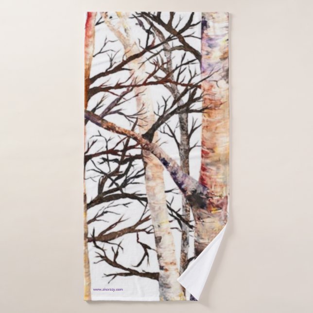 Adam's Birch Badehandtuch (Badehandtuch)