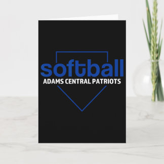 Adams Central Patriots Softball Home Plate  Karte