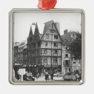 Adams Haus Silbernes Ornament