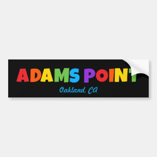 Adams Point / Fairyland Aufkleber Autoaufkleber