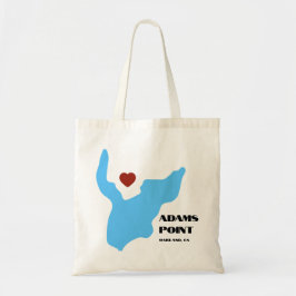 Adams Point/ Lake Merritt Tote Bag Tragetasche