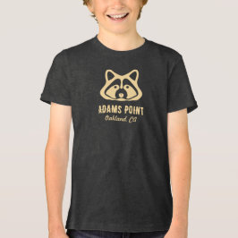 Adams Point Raccoon T-Shirt Tri-Blend Shirt