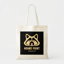 Adams Point Raccoon Tote Bag Tragetasche